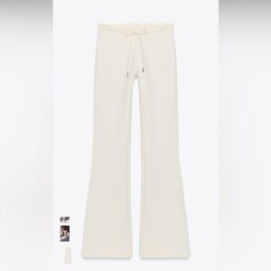 Zara interlock flare pants.